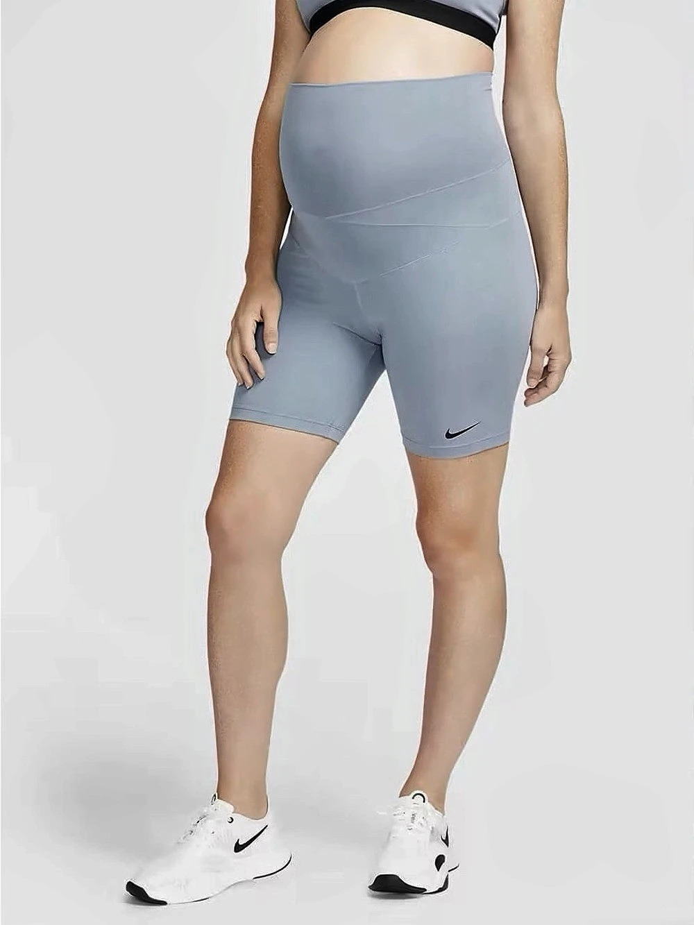 Nike Dri-FIT Biker Shorts Blue Small